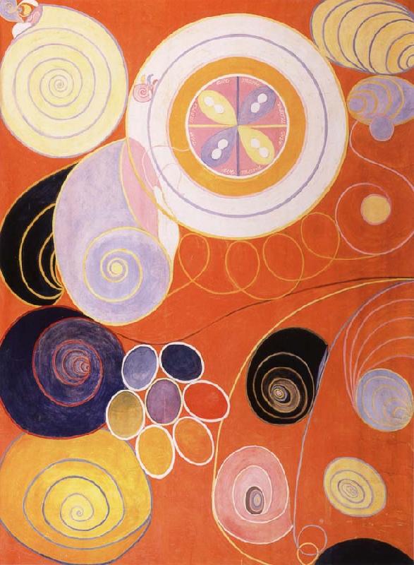 Hilma af Klint They tens mainstay IV oil painting image